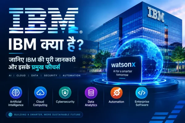 IBM क्या है और इसकी AI, Cloud, Cybersecurity और Data Analytics technologies