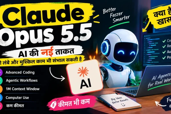 Claude Opus 5.5 AI model के features और coding capabilities