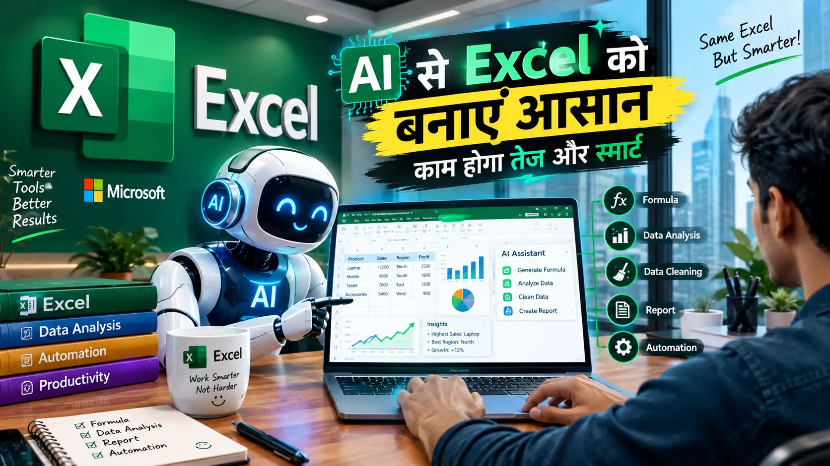AI से Excel को आसान बनाने का तरीका