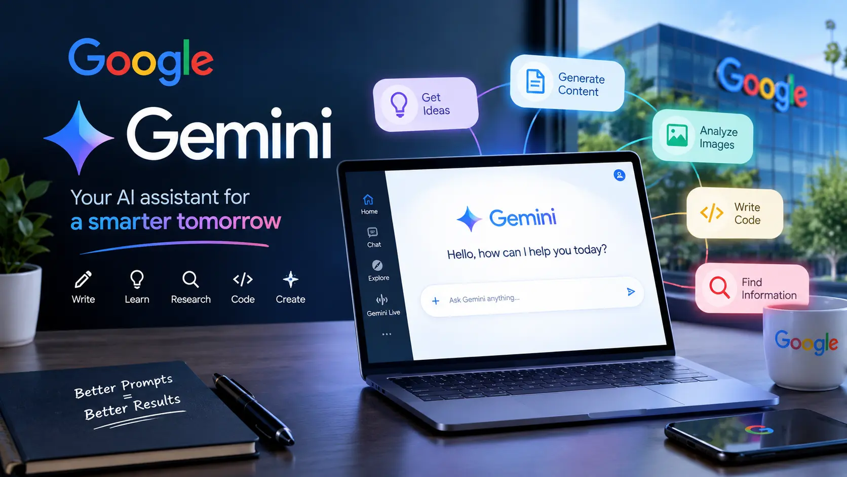 Google Gemini AI guide for beginners