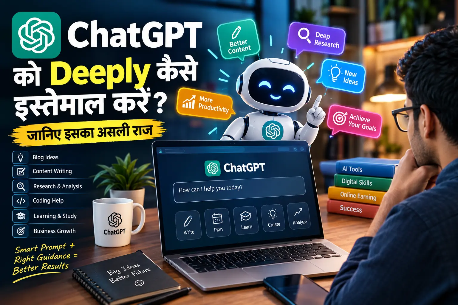 ChatGPT को Deeply कैसे इस्तेमाल करें