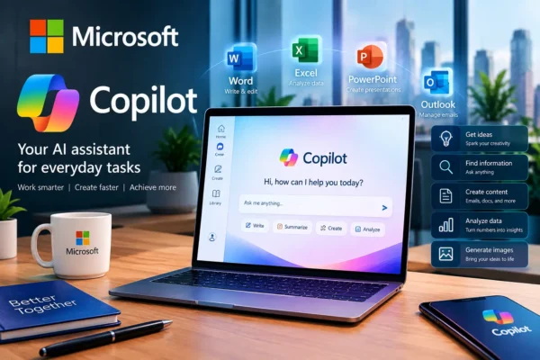 Microsoft Copilot AI के प्रमुख फीचर्स और Microsoft 365 tools