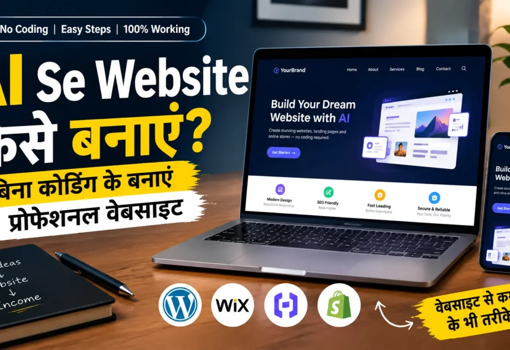 Ai se website kaise banye