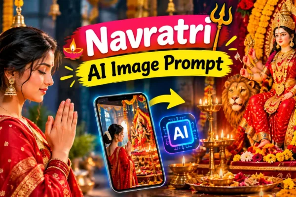 Navratri image prompt
