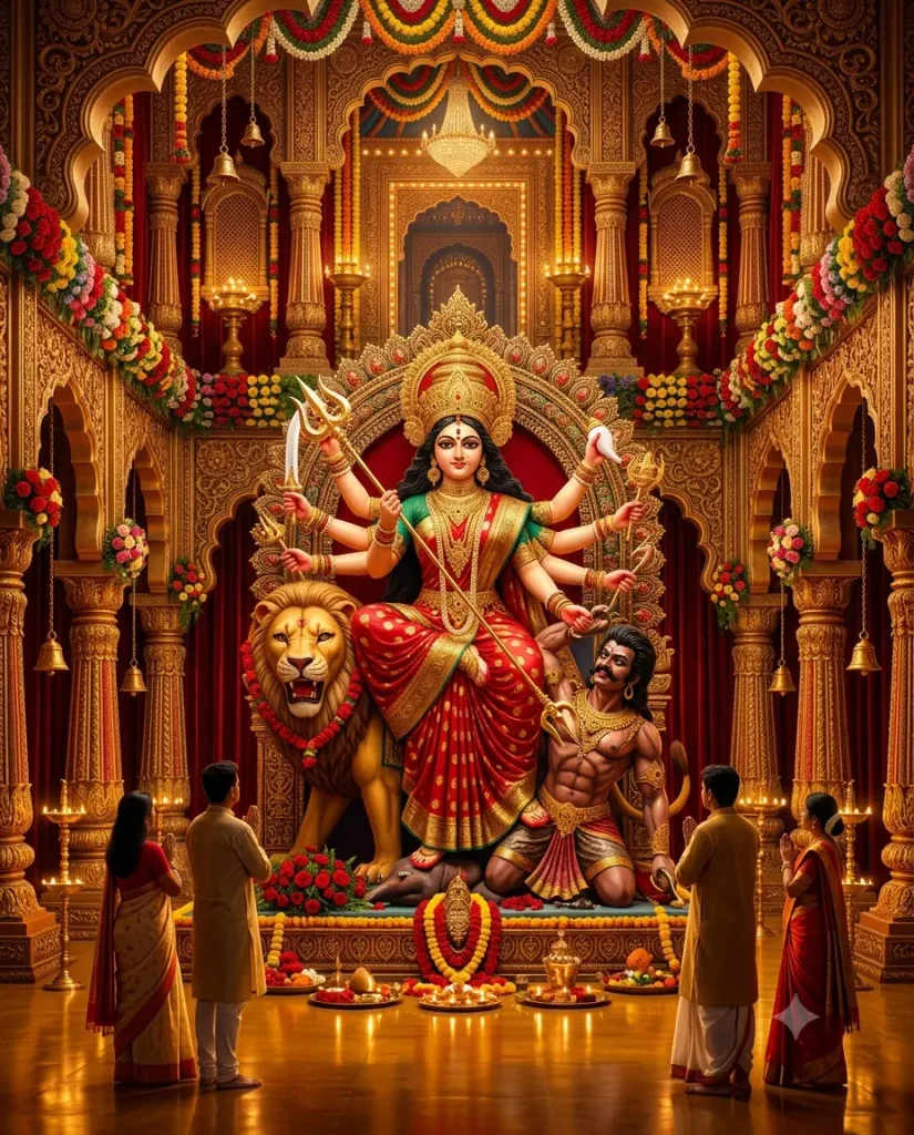image prompt Navratri 
