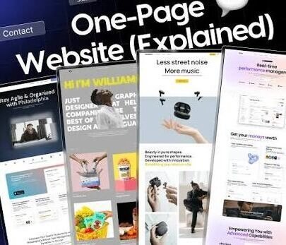onepage website creator